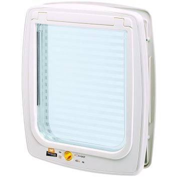 Ferplast (Ферпласт) Swing 15 Tunnel White двери врезные для крупных кошек, средних и больших собак (белый)