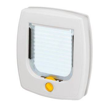 Ferplast (Ферпласт) Swing 3 Basic White двери врезные для кошек и щенков (белый)