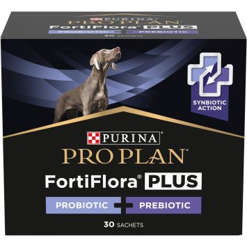 Pro Plan Veterinary Diets FortiFlora Plus - Пробиотик с пребиотиком для взрослых собак и щенков для поддержания нормальной миклофлоры кишечника