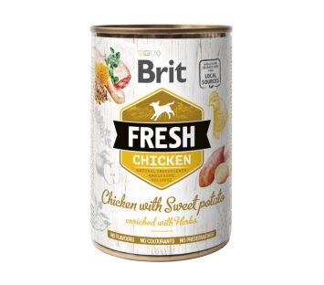 Brit Fresh (Брит Фрэш) Chicken Sweet Potato – для собак с курицей и бататом 400 гр