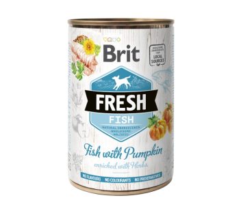 Brit Fresh (Брит Фрэш) Fish Pumpkin – для собак с рыбой и тыквой 400 гр