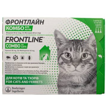 Frontline Combo (Фронтлайн Комбо) Капли на холку для кошек