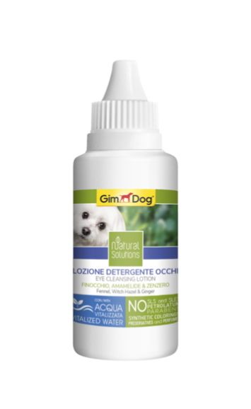 GimDog (ДжимДог) Natural Solution «Eye Cleansing Lotion» - Лосьон для ухода за глазами собак