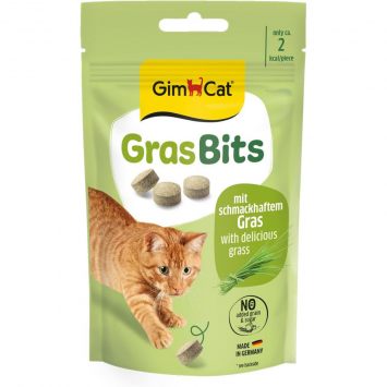 GimСat (ДжимКэт) GrasBits - Витаминизированное лакомство с травой для кошек