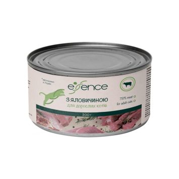 Essence (Эссенс) - Влажный корм для взрослых котов с говядиной