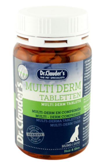 Dr.Clauder’s (Доктор Клаудер) Hair &Skin – Multi-Derm Tablets Витамины для кожи и шерсти собак