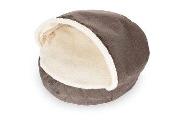 Harley & Cho (Харлі енд Чо) Cover Brown лежак-норка для собак та кішок (коричневий)