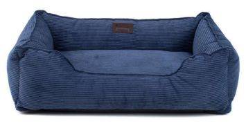 Harley & Cho (Харлі енд Чо) Dreamer Denim Velvet лежак для котів та собак (синій)