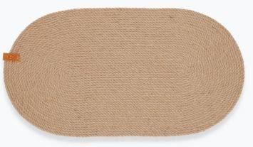 Harley & Cho (Харли энд Чо) Коврик под миски (бежевый)