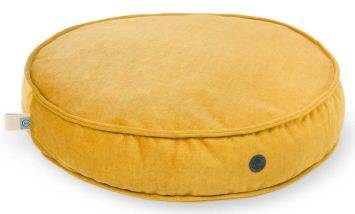Harley & Cho (Харли энд Чо) Memory Foam Island Yellow круглая подушка для кошек и собак (желтый)
