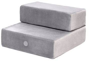 Harley & Cho (Харли энд Чо) Tetris Gray Velur Single ступеньки для собак (серый)