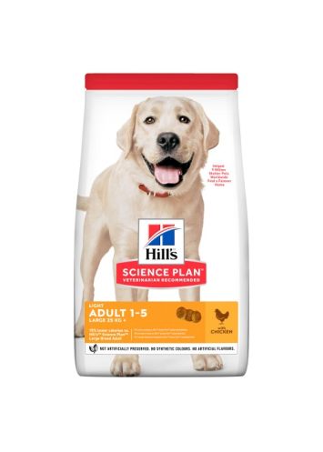 Hills (Хилс) SP Adult Light Large Breed для крупных малоактивных пород собак с курицей