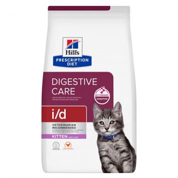 Hills (Хілс) PD Kitten i/d Digestive Care (ActivBiome+) - сухий корм для кошенят при захворюванні ШКТ, з куркою