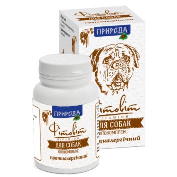 ТМ "Природа" - Фитокомплекс противоаллергический для собак