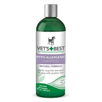 Vet`s Best (Ветс Бест) Hypo-Allergenic Shampoo - Шампунь гипоаллергенный, для чувствительной кожи