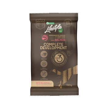 Nature's Protection Lifestyle Grain Free Salmon Complete development Беззерновые лакомства для юниоров с лососем