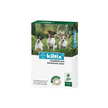 Kiltix (Килтикс) ошейник от блох и клещей для маленьких собак