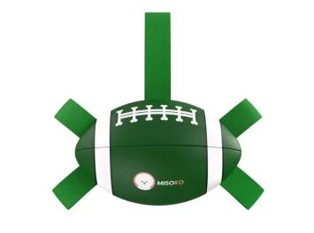 Misoko&co (Миссоко Ко) - Игрушка для собак, надувной мяч, в форме мяча для регби 41 см