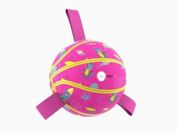 Misoko&co (Миссоко Ко) - Игрушка для собак, надувной мяч, в форме баскетбольного мяча 18.5 см