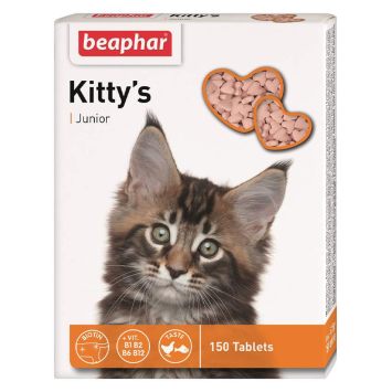 Beaphar (Беафар) Kitty's Junior Витамины с биотином для котят