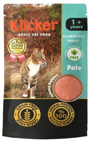 Klicker (Кликер) Cat - Влажный корм для котов с форелью