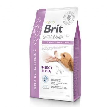 Brit (Брит) VetDiet Dog Ultra-hypoallergenic - Беззерновая диета для собак при проблемах с пищеварением с насекомыми