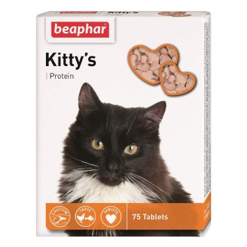 Beaphar (Беафар) Kitty's Protein Витамины с протеином для взрослых кошек