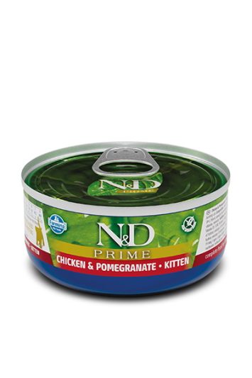 Farmina (Фармина) N&D Grain Free Prime Chicken Kitten – Влажный корм для котят, беззерновой с курицей, гранатом