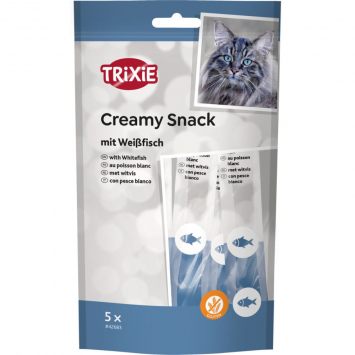 Trixie (Тріксі) Creamy Snacks - Ласощі для кішок з білої риби 5 х 14 г
