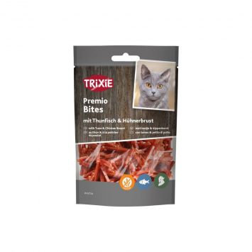 Trixie (Трикси) Premio Tuna Bites - Лакомство для кошек кусочки с тунцем и курицей