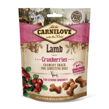 Carnilove (Карнилав) Dog Crunchy Snacks Lamb with Cranberries Лакомство для собак ягненок, клюква