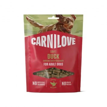 Carnilove (Карнилав) Adult Dog Soft Snack Duck with Rosemary - Беззерновые полувлажные лакомства для взрослых собак, с уткой и розмарином