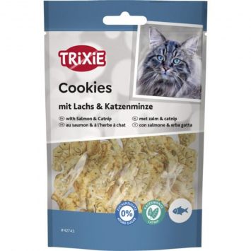 Trixie (Тріксі) Cookies - Печиво з лососем та котячою м'ятою для котів та кішок