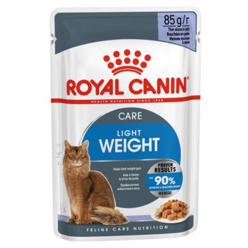 Royal Canin (Роял Канин) Light Weight Care Jelly – Консервированный корм для котов, склонных к ожирению (кусочки в желе)