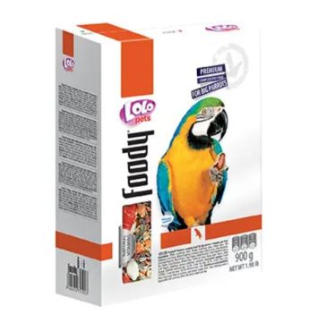 LoLo Pets ( Лоло Петс) - Полнорационный корм для крупных попугаев