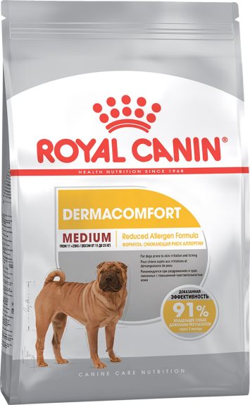 Royal Canin (Роял Канин) Medium Dermacomfort - Сухой корм для собак средних пород с чувствительной кожей