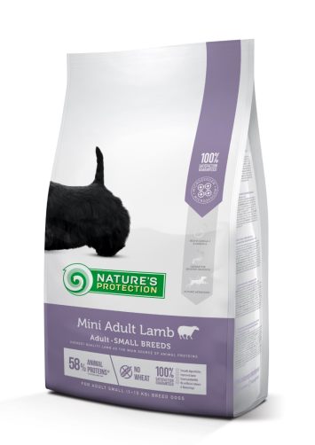Nature's Protection Mini Adult Lamb Small Breeds – Сухой корм для взрослых собак мелких пород (с ягненком)