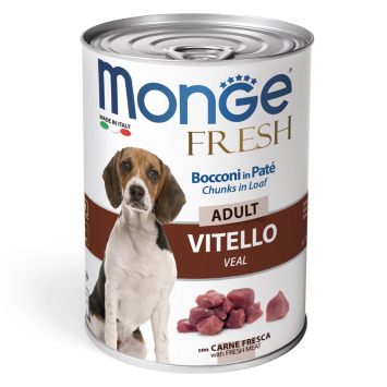 Monge (Монж) Fresh Dog Adult Veal - Влажный корм для собак с телятиной
