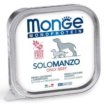 Monge (Монж) Monoprotein Dog Solo Only Beef - Влажный монопротеиновый корм для собак с говядиной