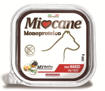 Morando (Морандо) Miogatto Monoproteico - Влажный корм для взрослых собак с говядиной