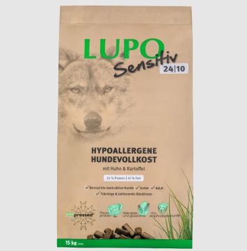 Luposan Lupo Sensitiv 24/10 - Корм для собак с чувствительным пищеварением (курица)