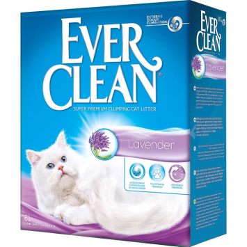 Ever Clean (Эвер Клин) Lavender Наполнитель комкующийся для кошачьего туалета с ароматом лаванды
