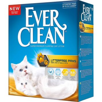 Ever Clean (Эвер Клин) Less Trail Наполнитель комкующийся для кошачьего туалета для длинношерстных кошек