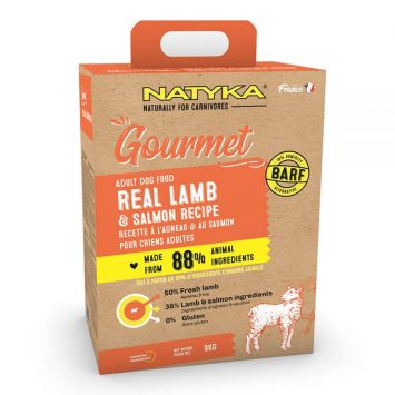Natyka (Натика) Gourmet Lamb &Salmon - гипоаллергенный корм для собак с ягненком и лососем