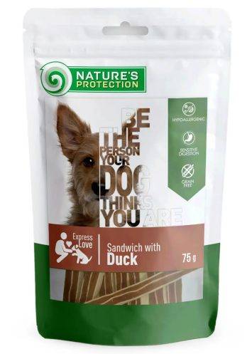 Nature's Protection (Нейчерс Протекшн) sandwiches with duck – Лакомство для собак (утка)