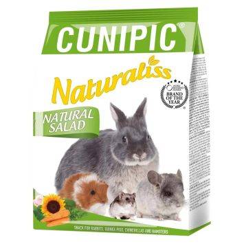 Cunipic Alpha Pro ( Канипик) Naturaliss Salad - Снеки для грызунов лесные фрукты, подушечки с кремовой начинкой