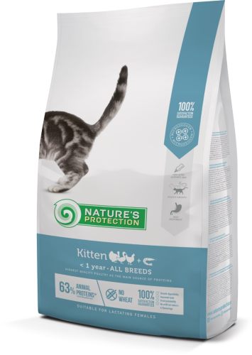 Nature's Protection Kitten - Сухой корм с птицей для котят до 1 года