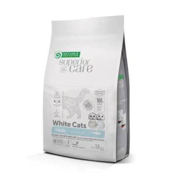 Nature's Protection Superior Care White Cats Grain Free with Herring Adult all Breeds - Сухий беззерновий корм для дорослих котів з білим забарвленням вовни (з оселедцем)
