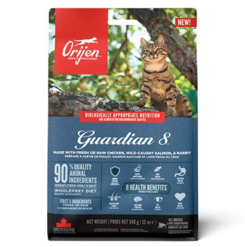 Orijen (Ориджен) Guardian 8 Cat - Сухой корм для кошек на всех стадиях жизни  (с мясом рыбы и птицы )