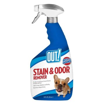OUT! Stain & Odor RemoverАУТ! Спрей для видалення плям та запаху від життєдіяльності собак та котів